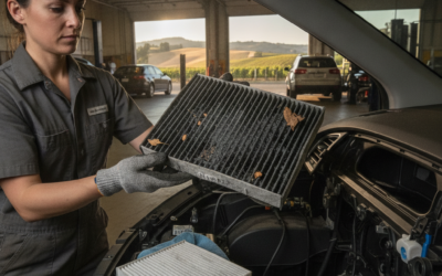 Home 8 Why Is My Car’s Cabin Air Filter Clogged in Sebastopol? What Wildfire Smoke and Dusty Roads Do to Your Interior Air Quality