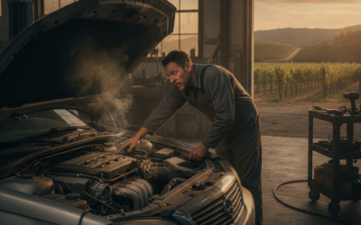 Home 10 Why Does My Car Smell Like Something’s Burning in Petaluma? What Those Weird Odors Are Actually Telling You