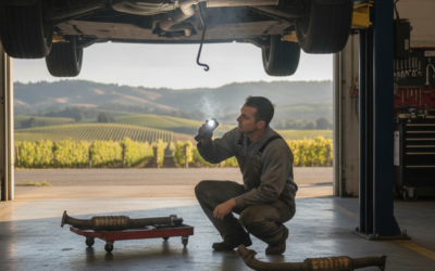 Home 1 Why Is My Car’s Exhaust Making Noise or Smelling Odd in Healdsburg? What Sonoma County Drivers Need to Know About Exhaust System Problems
